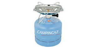 Campingaz® Camp'Bistro® DLX Stopgaz™ Table-Top Stove, Blue/Silver